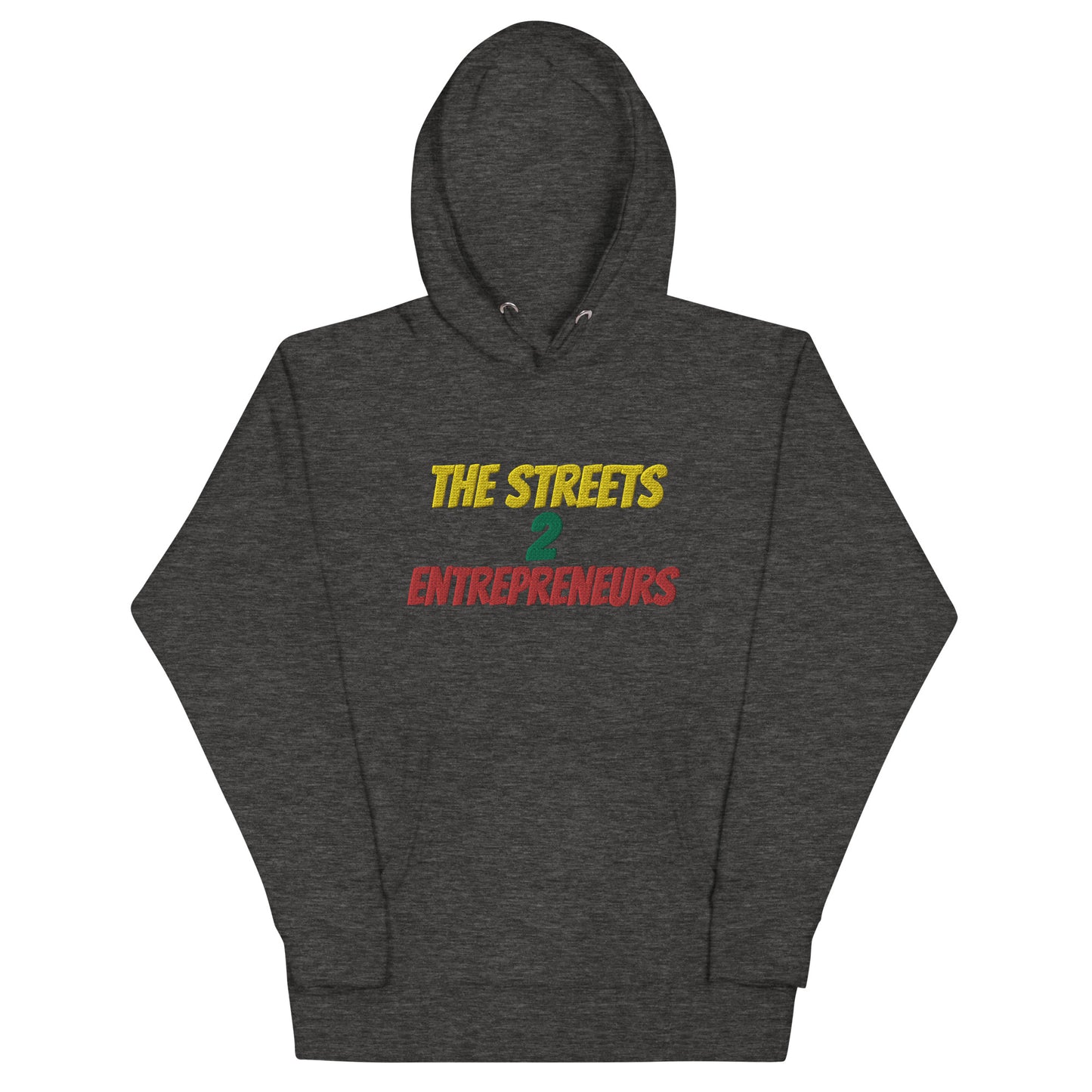 Unisex Blk Wall Street Hoodie